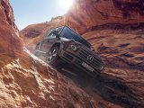 <p>Mercedes AMG Clase G 4x4 con sistema 4Matic sobre terrenos rocoso.</p>