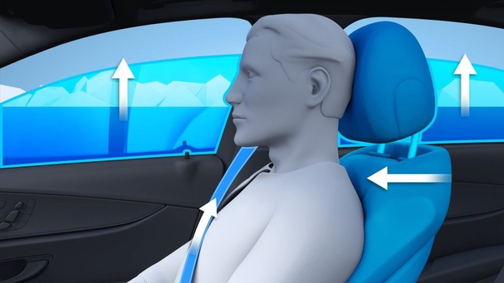 <p>Muestra del sistema PRE-SAFE de Mercedes-Benz en sus vehículos.</p>